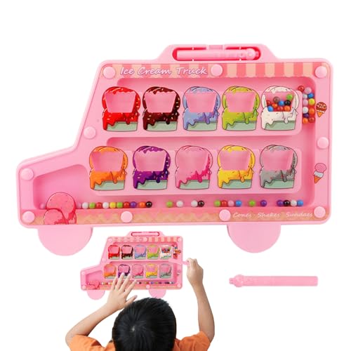 Magnetische Farbe und Zahlen-Labyrinth – ABS Color Matching Lernbrett | Lernspielzeug für die Motorik, feines Zählen von Mathematik, Lernen, für Kinder von 2 bis 6 Jahren Magnetische Farbe und Zahlen-Labyrinth – ABS Color Matching Lernbrett | Lernspielzeug für die Motorik, feines Zählen von Mathematik, Lernen, für Kinder von 2 bis 6 Jahren von Generic