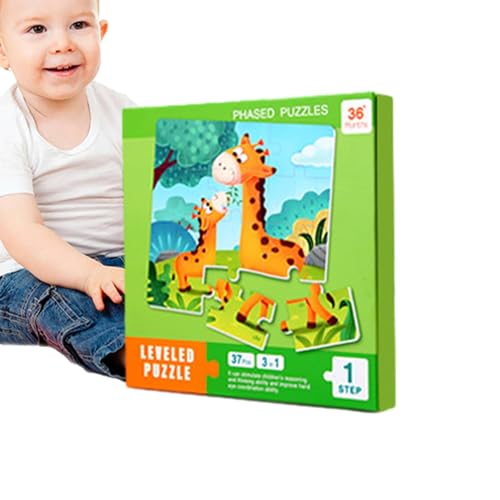 Magnetische Puzzles für Kinder, Magnetisches Puzzlebuch - Auto-Puzzle Tierreise-Magnetpuzzles - Pädagogische Magnetbücher Obst Vorschul-Lernspielzeug für Kleinkinder von Generic