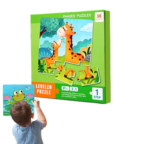 Magnetische Puzzles für Kinder, Magnetisches Puzzlebuch | Tierauto-Magnetpuzzles Reisepuzzle,Obst-Lernspielzeug, pädagogische Vorschul-Magnetbücher für Kinder und Kleinkinder von Generic