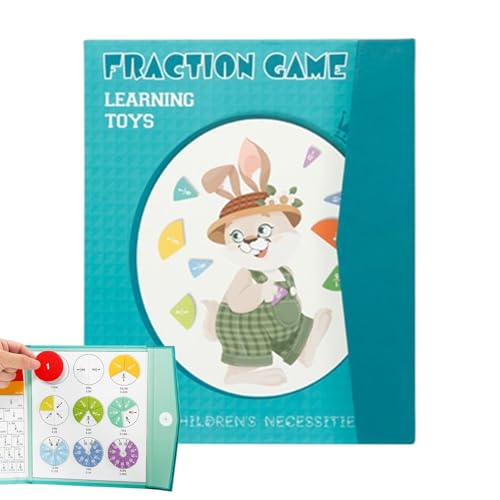 Magnetisches Bruchrechnen Demonstrationsbuch | Mathematische Bruchteile Lernmagnete Puzzles - Praktische Bausteine Für Tischgrundschule Unterricht Homeschool Schüler Kinder Jugendliche Kleinkinder Magnetisches Bruchrechnen Demonstrationsbuch | Mathematische Bruchteile Lernmagnete Puzzles - Praktische Bausteine Für Tischgrundschule Unterricht Homeschool Schüler Kinder Jugendliche Kleinkinder von Generic
