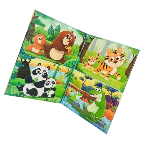 Magnetisches Puzzle Buch - Magnetisches Puzzle Spielzeug,Lernspielzeug Reisespiel Geschenk Für Mädchen Magnetisches Puzzle Buch - Magnetisches Puzzle Spielzeug,Lernspielzeug Reisespiel Geschenk Für Mädchen von Generic