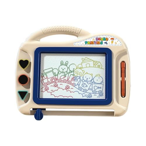Magnettafel für Kinder, Zeichenblock für Kleinkinder | Tragbare multifunktionale löschbare Schreibtafel | Vorschullernaktivitäten Reisespielzeug, Gemälde Doodle Pad für Heimroadtrips Magnettafel für Kinder, Zeichenblock für Kleinkinder | Tragbare multifunktionale löschbare Schreibtafel | Vorschullernaktivitäten Reisespielzeug, Gemälde Doodle Pad für Heimroadtrips von Generic