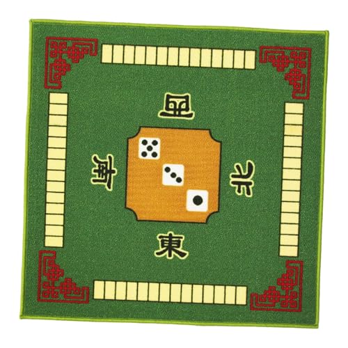 Mahjong Tischauflage, Geräuschgedämpft, Spieltisch Abdeckung, Grün von Generic