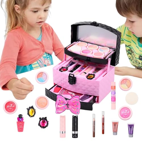 Make-up-Spielzeug für kleine Mädchen mit Tragetasche – Play Beauty Toys | Lernspielzeug für Zuhause, Kindergarten, Partyartikel, App Center von Generic