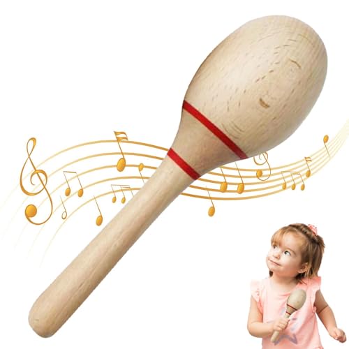 Maracas Hand-Percussion Rasseln | Klassische Maracas Gastgeschenke mit authentischem Klang - Bunte mexikanische Maracas für Partys, Feiern, Unterhaltung und Abenddekorationen Maracas Hand-Percussion Rasseln | Klassische Maracas Gastgeschenke mit authentischem Klang - Bunte mexikanische Maracas für Partys, Feiern, Unterhaltung und Abenddekorationen von Generic