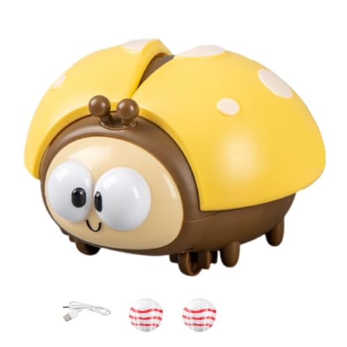 Marienkäfer Ball Spielzeug - Levitating Blowing Spiel, USB betriebener Schwimmkugel | Entwicklungskoordinationstrainer, sensorische Spielaktivität, lustige Atemübung mit bunten Effekten Marienkäfer Ball Spielzeug - Levitating Blowing Spiel, USB betriebener Schwimmkugel | Entwicklungskoordinationstrainer, sensorische Spielaktivität, lustige Atemübung mit bunten Effekten von Generic