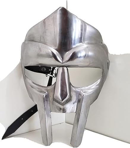 Maske Gladiator Gesicht Doom Mittelalter Stahl Rüstung Wahnschurken Helm Messing Nachbildung von Generic