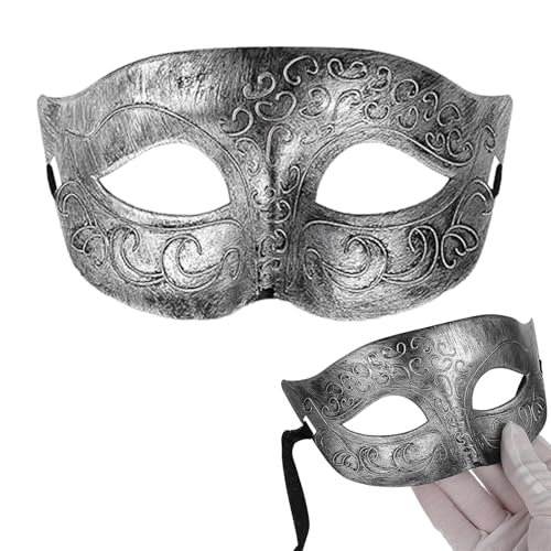 Maskerade-Maske für Herren venezianische Party-Ball-Masken Vintage-Halloween-Kostüm Karneval-Maske Weihnachten für Kostüm Cosplay Abschlussball Karneval Zubehör Maskerade-Maske für Herren venezianische Party-Ball-Masken Vintage-Halloween-Kostüm Karneval-Maske Weihnachten für Kostüm Cosplay Abschlussball Karneval Zubehör von Generic