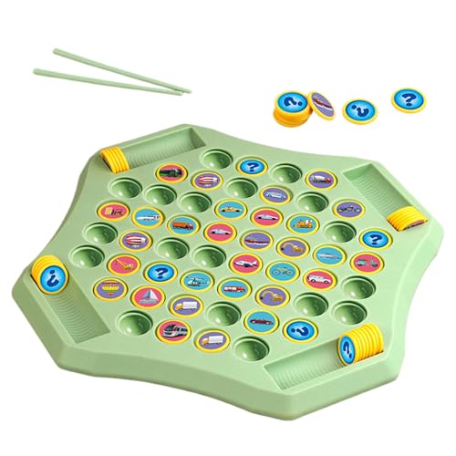 -Matching-Brettspiel Für Kinder – Tier-Flip-Schachspiel, 2025 Neues Cartoon-Schach-Brettspiel-Puzzle, Intellektuelles Schachbrett-Flip-Spiel Für Erwachsene, Kindergarten, Vorschule, Treff von Generic