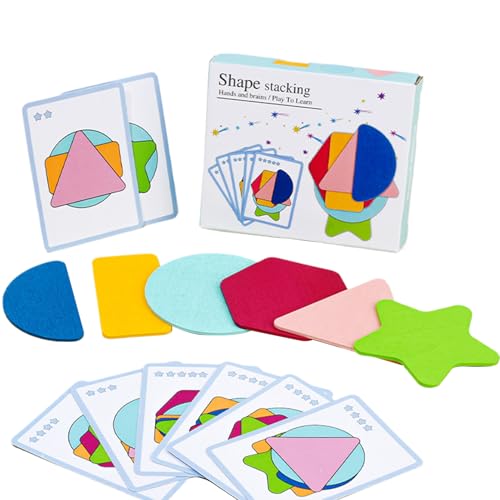 Matching Game mit Geometrie, Matching Puzzle - Maze zur Farberkennung 'Lernen aus Holz, Vorschulalter, glattes Stapelspielzeug Lustiges Gi Matching Game mit Geometrie, Matching Puzzle - Maze zur Farberkennung 'Lernen aus Holz, Vorschulalter, glattes Stapelspielzeug Lustiges Gi von Generic
