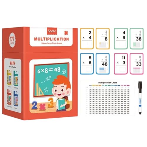 Mathematische Lernkarten für Kinder | Lernkarten für mathematisches Lernen | Geistige Rechenspiele für Kinder, Lernkarten zum Üben mit Zahlen Mathematische Lernkarten für Kinder | Lernkarten für mathematisches Lernen | Geistige Rechenspiele für Kinder, Lernkarten zum Üben mit Zahlen von Generic
