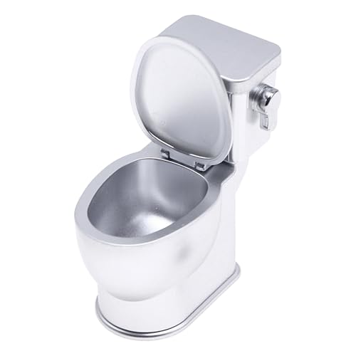 Mbili für Puppentoiletten - WC mit Spülkasten für Puppenhäuser WC-Sitz Minatur Toilettensitz für Puppenhäuser WC mit Spülkasten für Badezimmer für Häuser von Generic