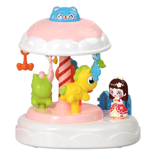 Merry Go Round Spielzeug, Merry Go Round Spielzeug,Frühe Bildung Spielzeug | Spincarussell Spielzeug für Kleinkinder, rotierende Karussellpferde für Kinder ab 3 Jahren Merry Go Round Spielzeug, Merry Go Round Spielzeug,Frühe Bildung Spielzeug | Spincarussell Spielzeug für Kleinkinder, rotierende Karussellpferde für Kinder ab 3 Jahren von Generic