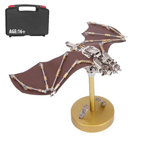 Metall 3D Modell, 3D Metall Puzzle Fledermaus Kit Modellbausatz Erwachsene, 300 Teile 3D Puzzle Laserschnitt Metallbausatz 3D Konstruktionsspielzeug Metall Puzzle Metall 3D Modell, 3D Metall Puzzle Fledermaus Kit Modellbausatz Erwachsene, 300 Teile 3D Puzzle Laserschnitt Metallbausatz 3D Konstruktionsspielzeug Metall Puzzle von Generic