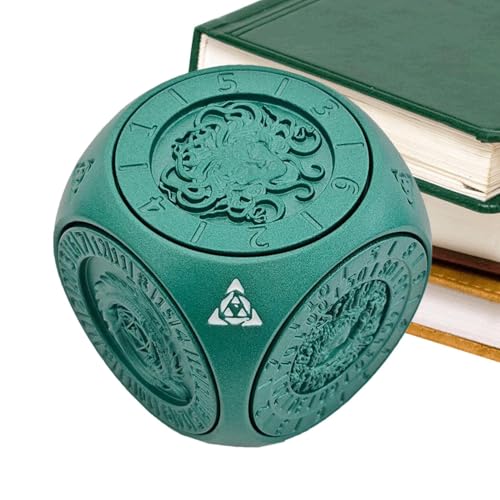 Metalldice – 7-teiliges Standard-Dice, rotierendes geometrisches Spielzeug | Langlebiges Zubehör mit hochwertigen Materialien, perfekte Firmenartikel zum Sammeln Metalldice – 7-teiliges Standard-Dice, rotierendes geometrisches Spielzeug | Langlebiges Zubehör mit hochwertigen Materialien, perfekte Firmenartikel zum Sammeln von Generic