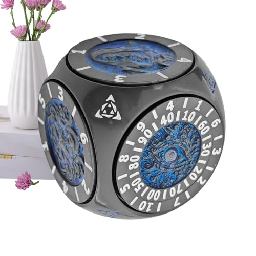 Metalldice – 7-teiliges Standard-Dice, rotierendes geometrisches Spielzeug | Langlebiges Zubehör mit hochwertigen Materialien, perfekte Firmenartikel zum Sammeln Metalldice – 7-teiliges Standard-Dice, rotierendes geometrisches Spielzeug | Langlebiges Zubehör mit hochwertigen Materialien, perfekte Firmenartikel zum Sammeln von Generic