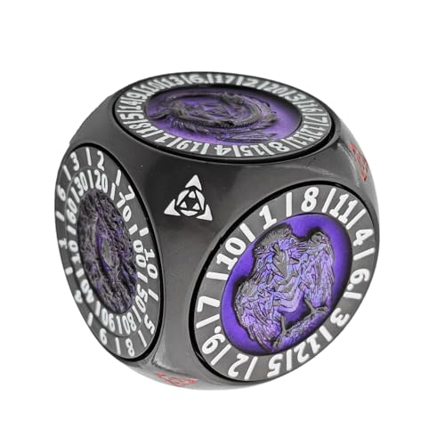 Metallwürfel | 7-in-1 Standard - rotierende geometrische Scheibe für Familie, erwachsene Paare, Jugendliche | Reisebegleiter und Treffen Metallwürfel | 7-in-1 Standard - rotierende geometrische Scheibe für Familie, erwachsene Paare, Jugendliche | Reisebegleiter und Treffen von Generic