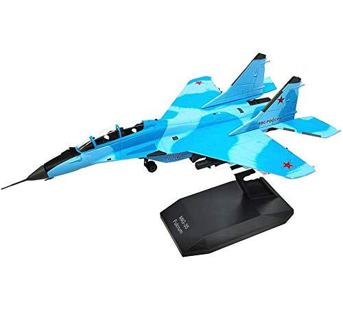 Militärische Modellbausätze, Druckguss-Modell aus Legierung, militärischer Kämpfer, Modell Mig-35 im Maßstab 1:72, Spielzeug und Dekorationen für Erwachsene, 7,1 Zoll von Generic