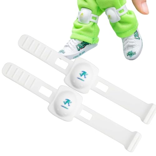 Mini-Finger-Schuhe,Mini-Finger-Skateboard-Schuhe,Miniaturschuhe Fingerspielzeug Tiny Toys Puppenschuhe, Fingerboard-Schuhe, Mini-Sneaker, Finger-Scooter-Schuhe, Miniaturspielzeug von Generic