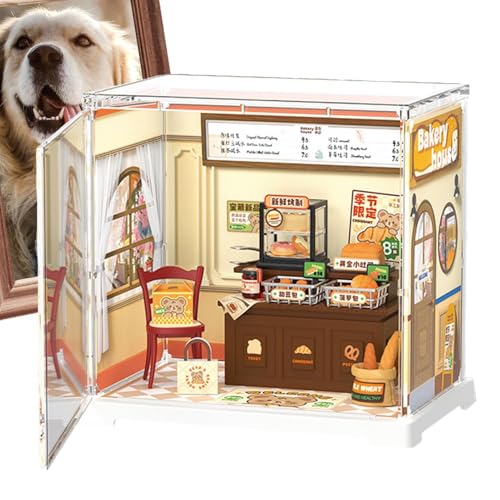 Miniatur-Haus-Set für Erwachsene – Modell aus Holz zum Selbstaufbauen, realistische | Haus mit Möbeln und Zubehör, pädagogisches und dekoratives Spielzeug Miniatur-Haus-Set für Erwachsene – Modell aus Holz zum Selbstaufbauen, realistische | Haus mit Möbeln und Zubehör, pädagogisches und dekoratives Spielzeug von Generic