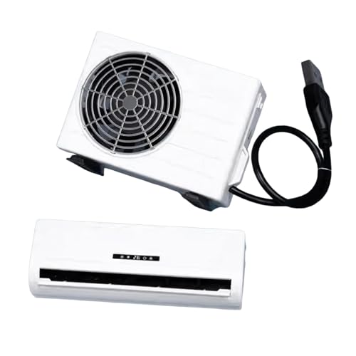 Miniatur Klimaanlage Modell Set, Maßstab 1:14, Puppenhausmöbel, Modell, Puppenhaus, Ohne Ständer Miniatur Klimaanlage Modell Set, Maßstab 1:14, Puppenhausmöbel, Modell, Puppenhaus, Ohne Ständer von Generic