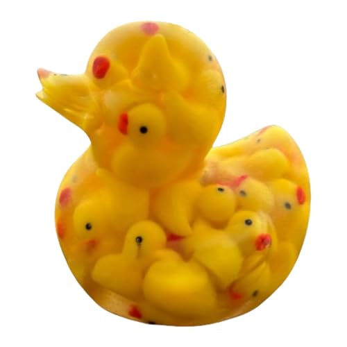 Miniatur-Schwimmente-Landschaftsspielzeug – kleine Enten für die Autodekoration, schwimmende Ente für die Badewanne | Pool Float Duck Badewanne Strandspielzeug von Generic