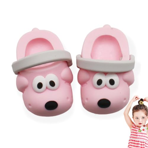 Miniaturschuhe, Set aus PVC-Sandalen für Miniatur-Puppen, niedliche Puppen, Zubehör für Spiele, Design von Fett für Mädchen, Miniaturschuhe, Set aus PVC-Sandalen für Miniatur-Puppen, niedliche Puppen, Zubehör für Spiele, Design von Fett für Mädchen, von Generic