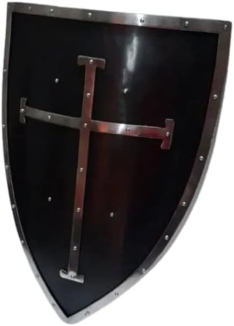 Mittelalterliches Ritter-Kreuzfahrer-Kreuz-Tempelschild | LARP Reenactment Cosplay Schild von Generic