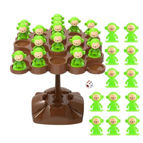 Monkey Balance Tree Toy - pädagogisches Gleichgewichtsbrett für Kinder, pädagogisches und kreatives Spielzeug zur Förderung der Motorik, für Geburtstag, Weihnachten, Kindertag, interaktiv. Monkey Balance Tree Toy - pädagogisches Gleichgewichtsbrett für Kinder, pädagogisches und kreatives Spielzeug zur Förderung der Motorik, für Geburtstag, Weihnachten, Kindertag, interaktiv. von Generic