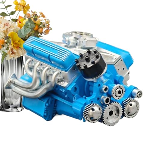 Motormodell – V8 Resin Motor Baustein – Engineering Lernspiel | Realistisches Deko-Spielzeug mit | Mechanische Montage Kit DIY Hobby Div Spaß Motormodell – V8 Resin Motor Baustein – Engineering Lernspiel | Realistisches Deko-Spielzeug mit | Mechanische Montage Kit DIY Hobby Div Spaß von Generic