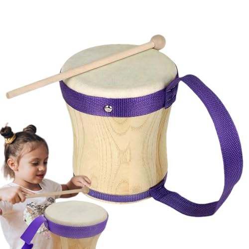 Musikalische Handtrommelinstrument, Schlagzeug mit Trommel, Handtrommel, Musikspielzeug für Erwachsene und Bühnenperformance Musikalische Handtrommelinstrument, Schlagzeug mit Trommel, Handtrommel, Musikspielzeug für Erwachsene und Bühnenperformance von Generic