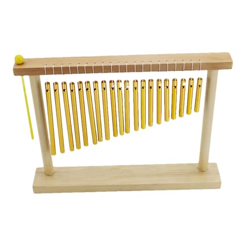 Musikalisches Glockenspiel – Tisch-Windspiel, Percussion-Glockenspiel, Musikinstrument Mit Schlägel | Einreihiges Musik-Glockenspielinstrument Für Kinder, Kleinkinder, Kinder von Generic