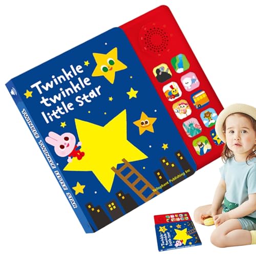 Musikbücher für Kinder, Liederbuch für Kinder, Gesangsbücher in englischer Sprache, 10 Kindergarten-Reime, voller Spaß am Englischlernen, Beleuchtungshilfen Musikbücher für Kinder, Liederbuch für Kinder, Gesangsbücher in englischer Sprache, 10 Kindergarten-Reime, voller Spaß am Englischlernen, Beleuchtungshilfen von Generic