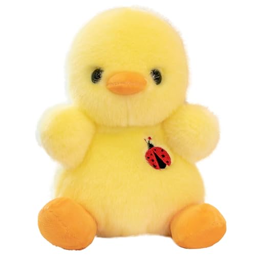 Nettes Hühnchengefüllter Tier - Plüschfarmtierspielzeug, Yellow Chick Plüsch | Entzückendes Hühnchen -Plüschtier -Geschenk, bequem, Partygefallen ausgestopft für Kinder, Kinder, Babys (20 cm) von Generic