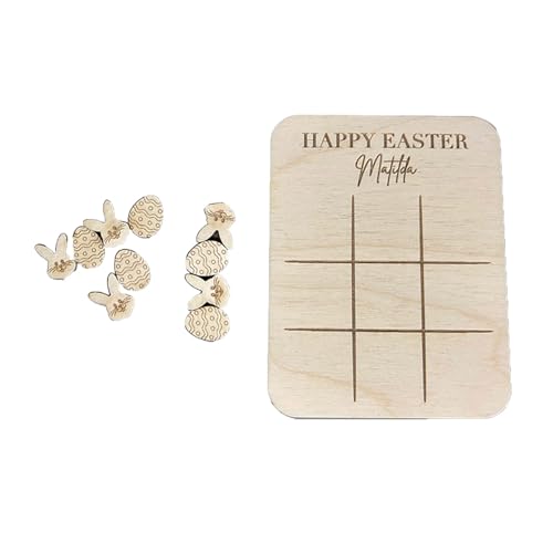 Neu Ostern Glücklich Spiel Schachbrett Ostern Dekoration Frühen Bildung Eltern Kind Interaktive Kmk424 (E, 20X15.5cm) von Generic