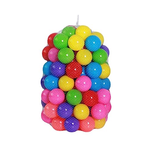 New Kids 5.5Cm Balls Baby Toys Ocean Balls for Play Pool Fun Colorful Soft Plastic Ocean Ball Aa A von Generic