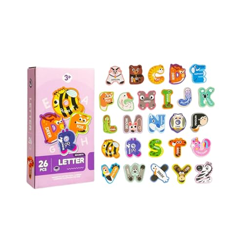 Niedliche Alphabet-Buchstaben für Kinder – Lernpuzzle und Buchstabierspiel für die frühe Entwicklung RKh059 (18cm) von Generic