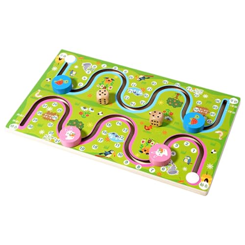 Number Maze Game - Magnetic Number Puzzle Board, Holzzählungslabyrinthspielzeug | Sensorisches Holznummer Labyrinthspiel für Kinder, Bildungszahlen Labyrinth, Feinmotorik -Fähigkeitsentwick Number Maze Game - Magnetic Number Puzzle Board, Holzzählungslabyrinthspielzeug | Sensorisches Holznummer Labyrinthspiel für Kinder, Bildungszahlen Labyrinth, Feinmotorik -Fähigkeitsentwick von Generic
