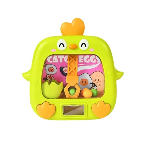 Pädagogisches Huhn Spielzeug Hand Auge Koordination Spiel Kleine Spielzeug Maschine Für Kinder Vorschule Zsh514 (Green, One Size) von Generic