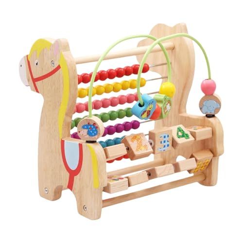 Perlen Labyrinth Lernspielzeug für Kinder Bunte Perlenlabyrinth | Frühe Zählerlernen Hochstuhl Achterbahnen Spielen Spielzeug für Klassenzimmer, pa Perlen Labyrinth Lernspielzeug für Kinder Bunte Perlenlabyrinth | Frühe Zählerlernen Hochstuhl Achterbahnen Spielen Spielzeug für Klassenzimmer, pa von Generic