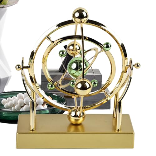 Perpetual Motion Desk Toy, Perpetual Motion Toy - Swing Ball Desktop Ornament,Newton Swing Ball Ornament for Living Room, Science Home Decoration Perpetual Motion Desk Toy, Perpetual Motion Toy - Swing Ball Desktop Ornament,Newton Swing Ball Ornament for Living Room, Science Home Decoration von Generic