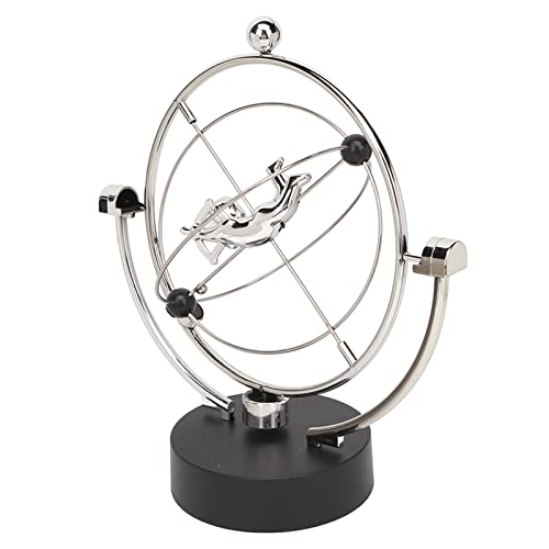 Perpetuum Mobile Schreibtischspielzeug, Newtons Wiege, Pendel, Schaukel, Balancebälle, Perpetual Motion Machine, Perpetual Motion Schreibtischskulptur, Spielzeug für Büro, von Generic