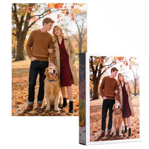 Personalisiertes Fotopuzzle, Haustier, Hochzeit, Familientreffen, benutzerdefinierte 300/500/1000 Teile Puzzle aus Ihrem Bild für Familie, Paare, Haustiere, Geburtstage, Hochzeiten, Jubiläen (300 Personalisiertes Fotopuzzle, Haustier, Hochzeit, Familientreffen, benutzerdefinierte 300/500/1000 Teile Puzzle aus Ihrem Bild für Familie, Paare, Haustiere, Geburtstage, Hochzeiten, Jubiläen (300 von Generic
