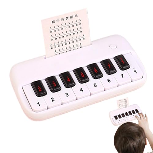 Piano de poche – Instrument de musique portable pour voyage | Instrument de musique éducatif à 15 touches avec jeu de musique diversifié pour débutants, pour garçons et filles de 3 à 6 ans Piano de poche – Instrument de musique portable pour voyage | Instrument de musique éducatif à 15 touches avec jeu de musique diversifié pour débutants, pour garçons et filles de 3 à 6 ans von Generic