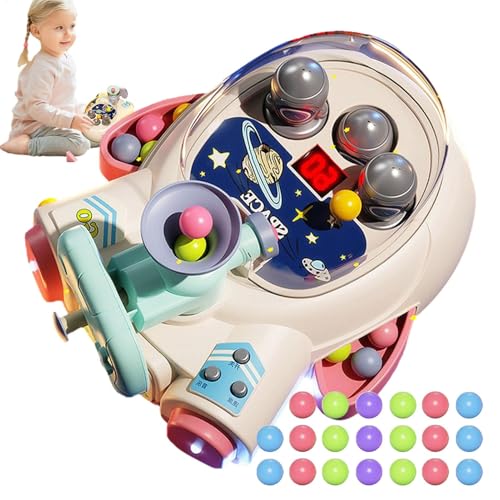 Pinball-Brettspiel, Tisch-Pinballspiel, Pinballspiel für Kinder, Brettspiele, Pinball-Spielzeug, lustiges Spielzeug in Raumschiff-Form für Kinder und Erwachsene von Generic