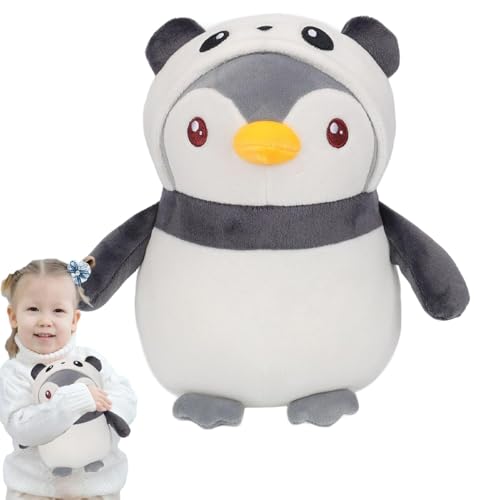 Pinguin Stofftier Puppe,Stoffpinguin Spielzeug | Kuscheltier Pinguin Plüschpuppenspielzeug - Weiche Plüschpuppe Pinguin, tragbares Pinguin-Tierplüschspielzeug für Tischplatte, Schlafzimmer, Sofa, Wohn von Generic