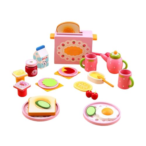 Play Bread Maker Pretend Food Set für Geburtstagsgeschenke für Mädchen Und Jungen Im Vorschulalter von Generic