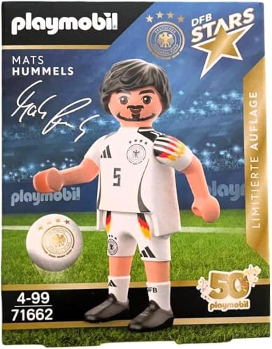 Playmobil 71662 Mats Hummels DFB-Stars Nationalmannschaft Limitierte Edition Sonderedition von Generic