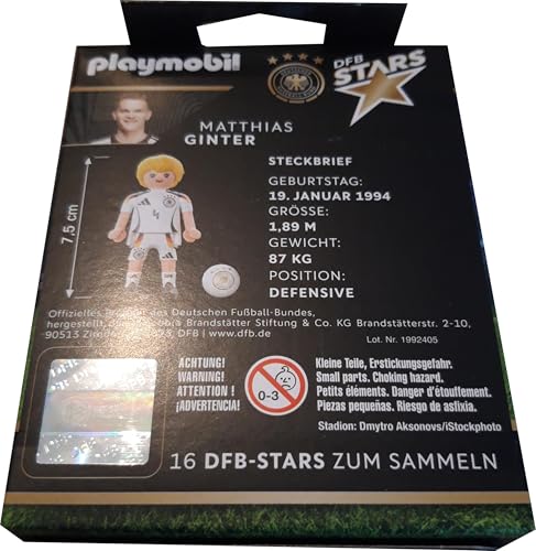 DFB-Stars Matthias Ginter 74665 Nationalmannschaft Limitierte Edition Sonderedition von Generic