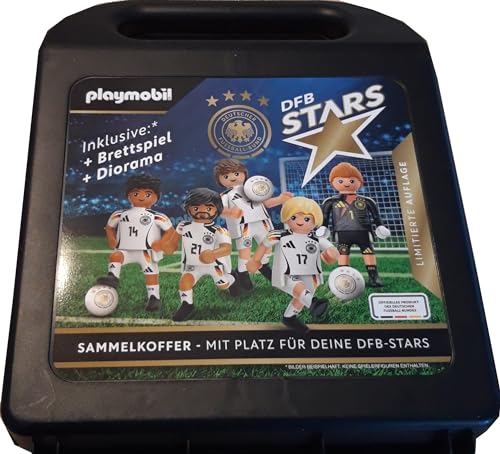 Playmobil DFB-Stars Nationalmannschaft jeweils 1 Figur, limitierte Edition Sonderedition (Sammelkoffer) von Generic